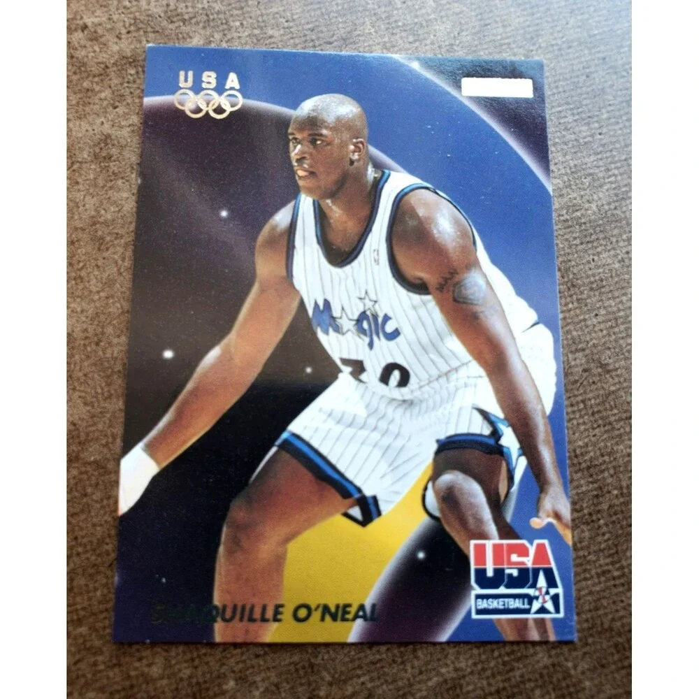 1996-97 SKYBOX USA BASKETBALL SHAQUILLE O'NEAL #17 #27 #37 & #47  & #53 LOT OF 5